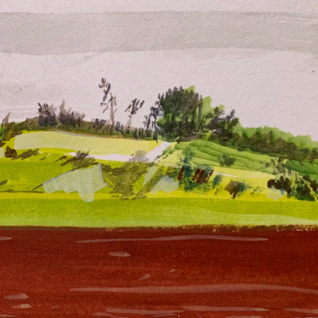 harmonies du paysage - production d'élève