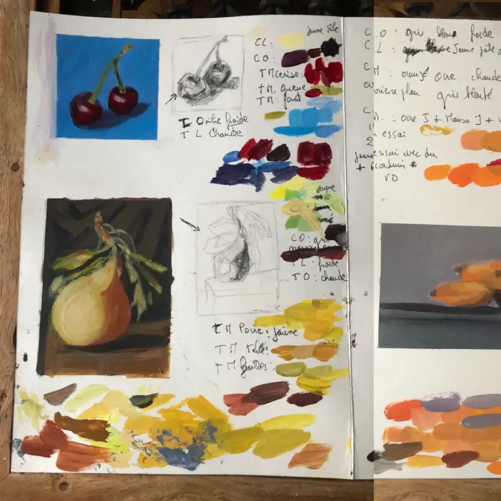 recherches de tons- production d'élève