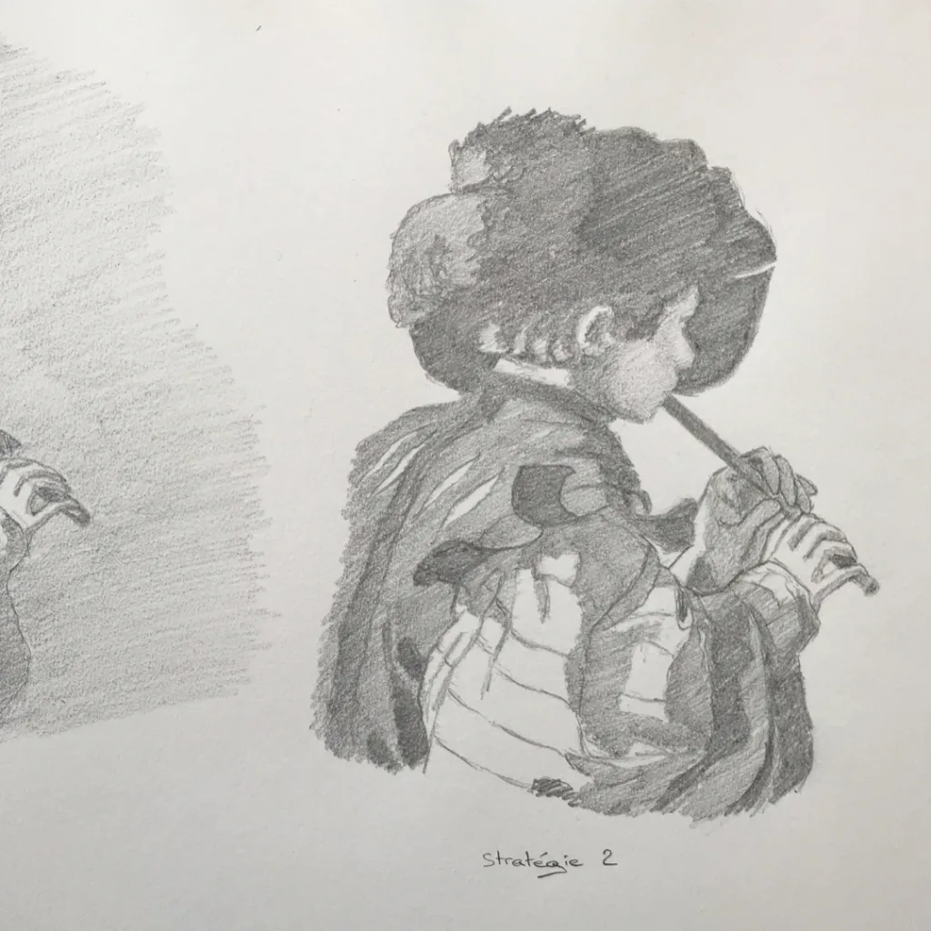 dessin d'élève - épisode 15