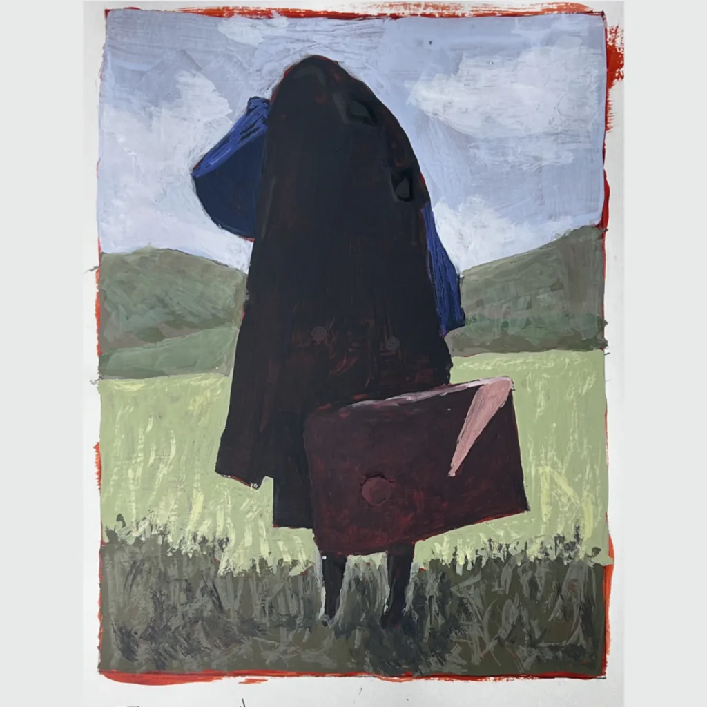 peindre sur primature - réalisation d'élève