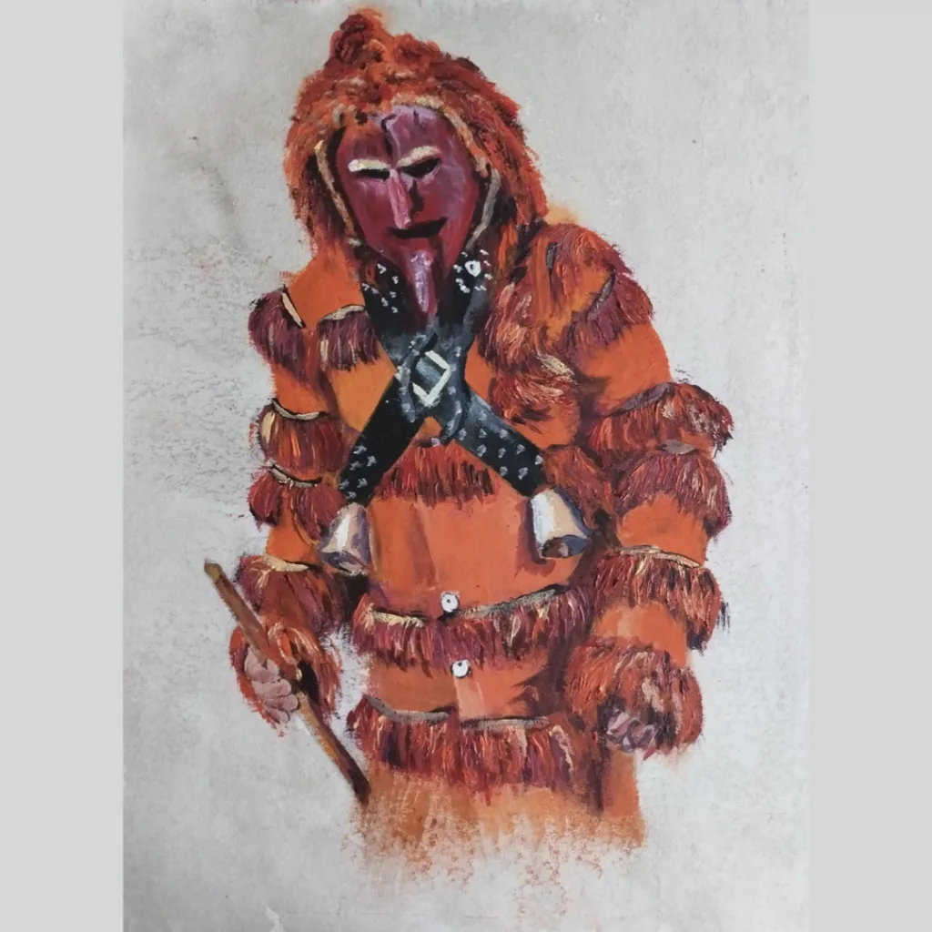 Fragmentation, registres et hachures - réalisation d'élève