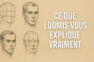 Apprendre le portrait avec la méthode Loomis