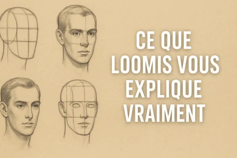 Apprendre le portrait avec la méthode Loomis