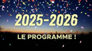 Le programme 2025-2026 d'un autre atelier