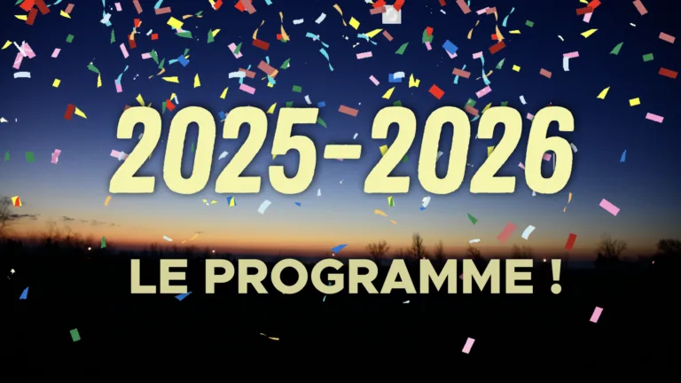 Le programme 2025-2026 d'un autre atelier