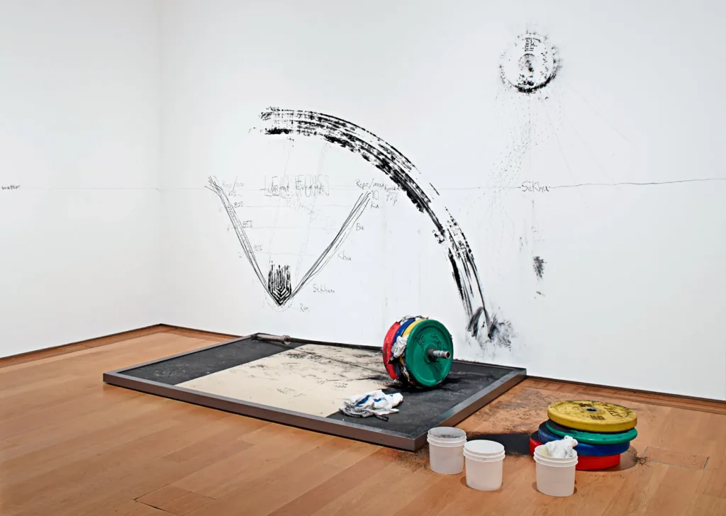 Atelier Matthew Barney geste contraint