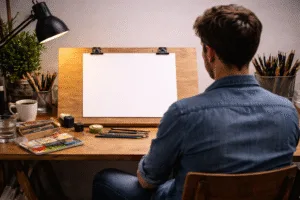 dessiner sur plan incliné