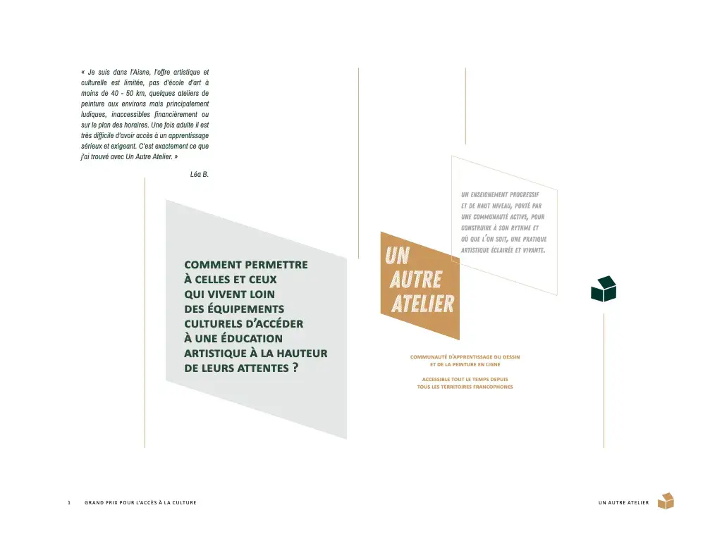 candidature grand prix d'accès à la culture 2026