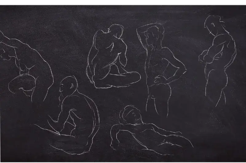 dessiner le mouvement du corps simplement