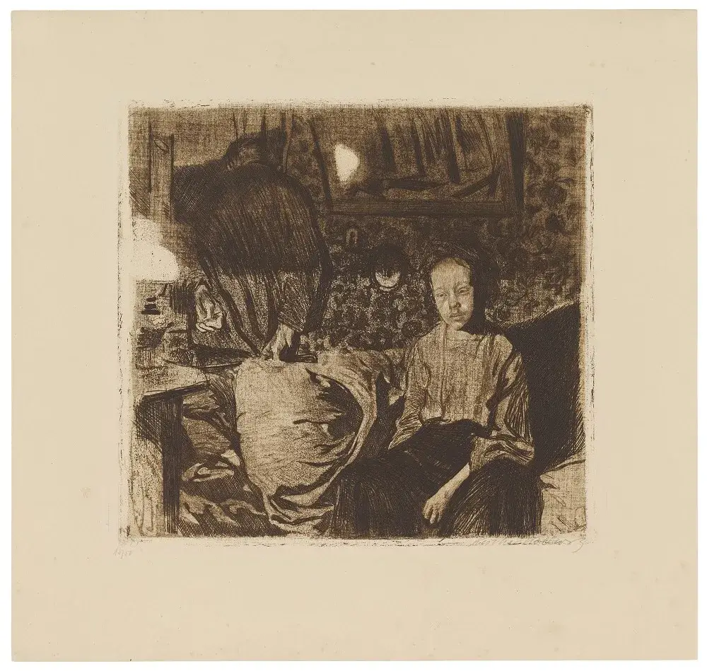 Käthe Kollwitz - young couple