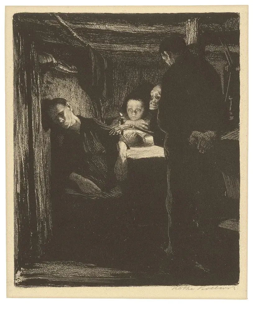 Käthe Kollwitz Mort