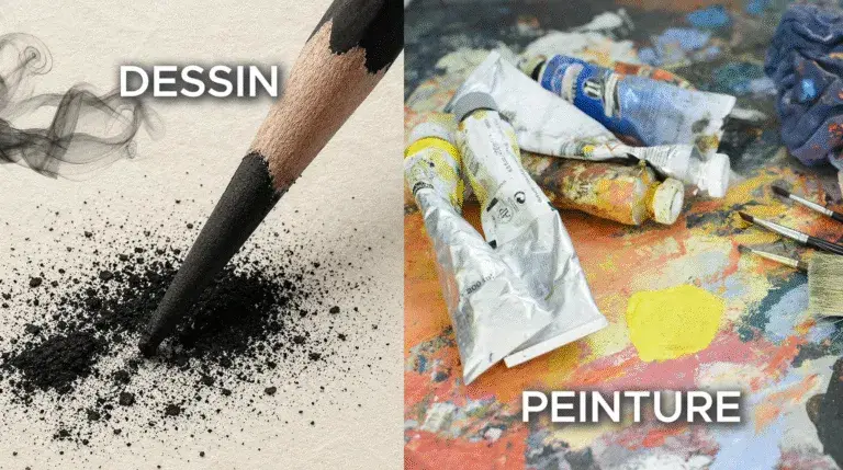dessiner avant de peindre