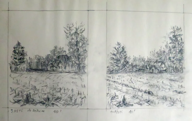 dessin de mémoire