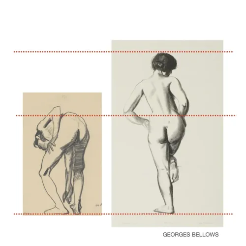 dessiner corps raccourci